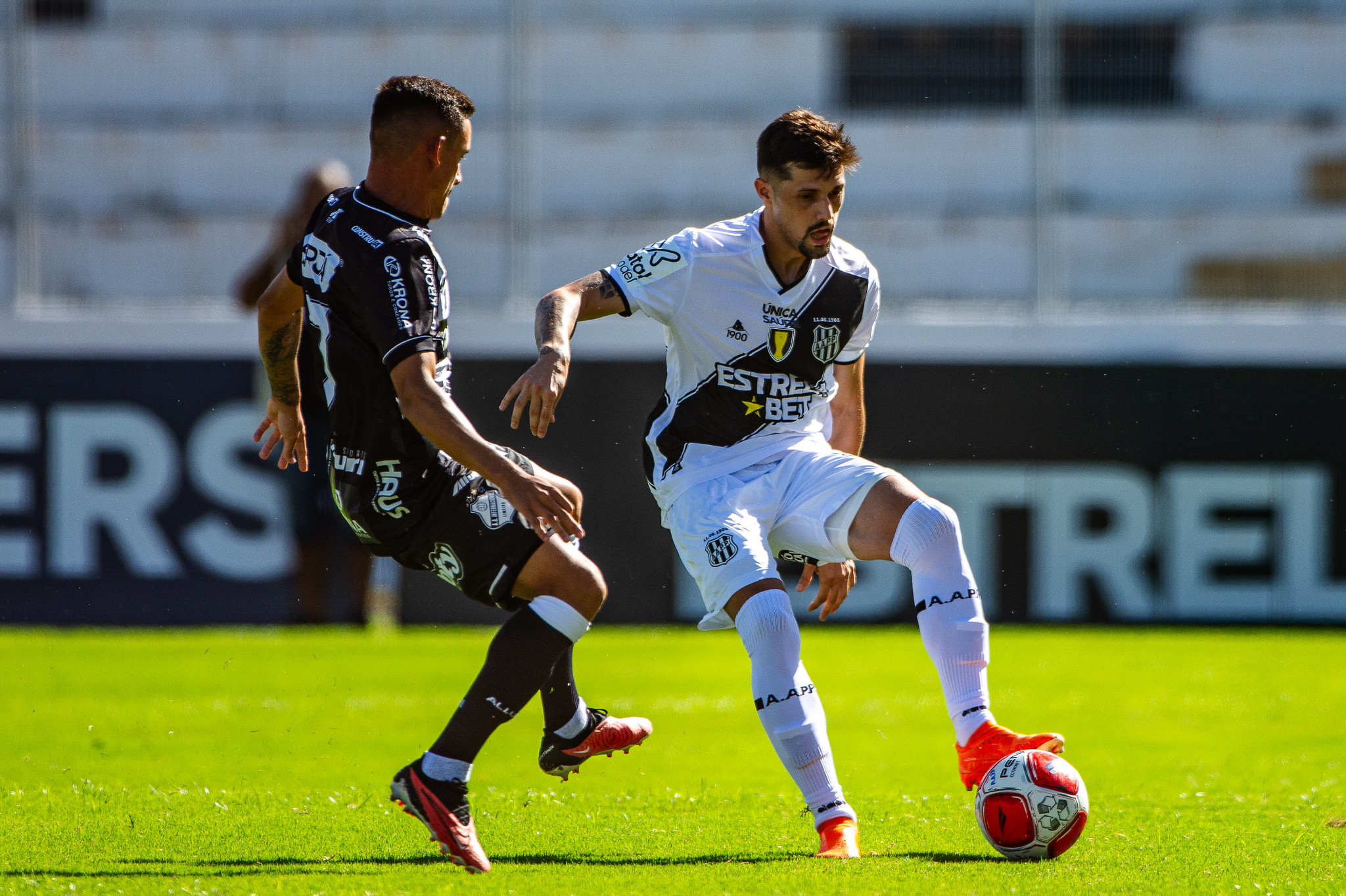 Gabriel Risso avalia estreia como titular na Ponte Preta