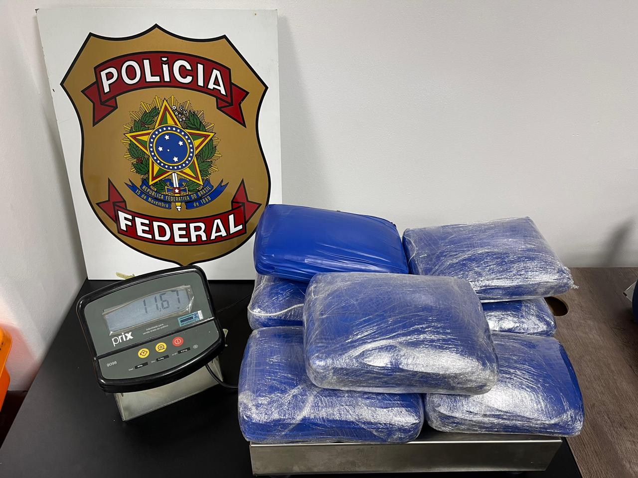 PF prende homem com 11 kg de ‘supermaconha’ em Viracopos