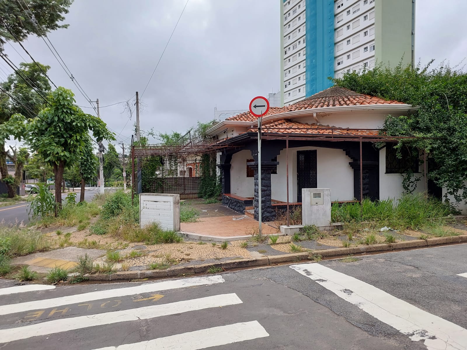 Imóveis abandonados com sujeira e mato preocupam vizinhos no Cambuí