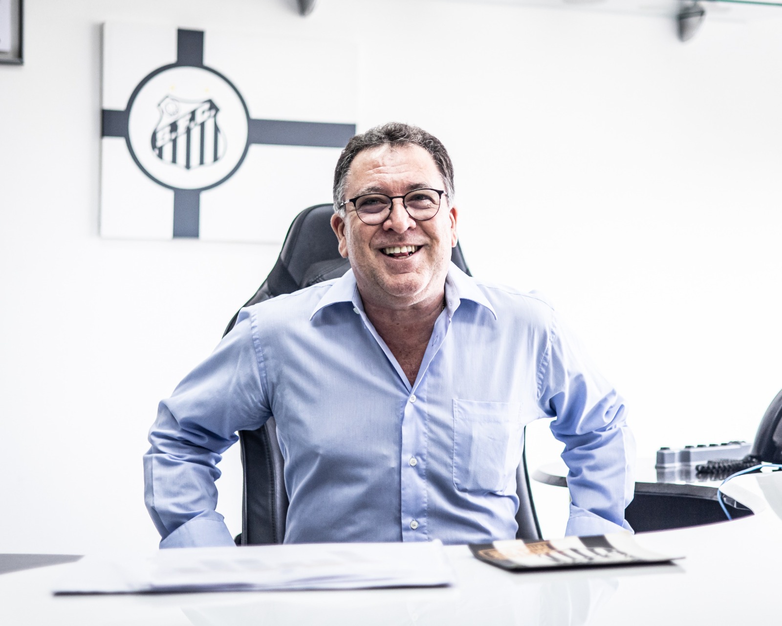 Marcelo Teixeira assume presidência com a missão de resgatar o Santos