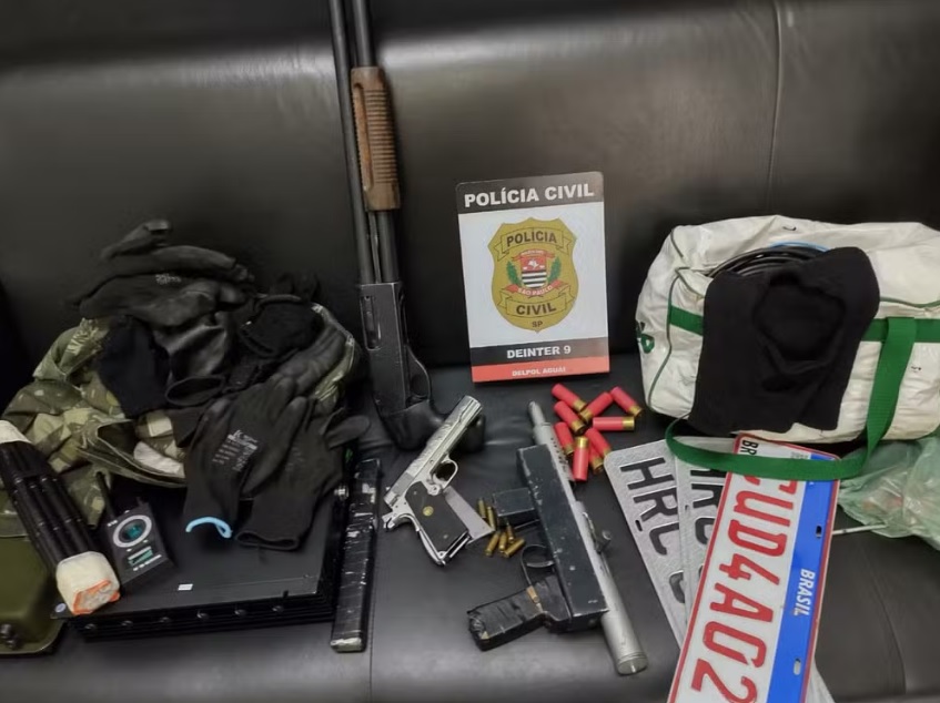 Quadrilha de Sumaré especializada em roubo de carga é presa em Aguaí