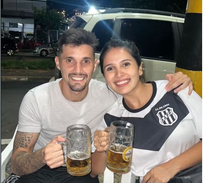 Argentino comemora golaço e vitória da Ponte contra o São Paulo com Chope e carinho da torcida