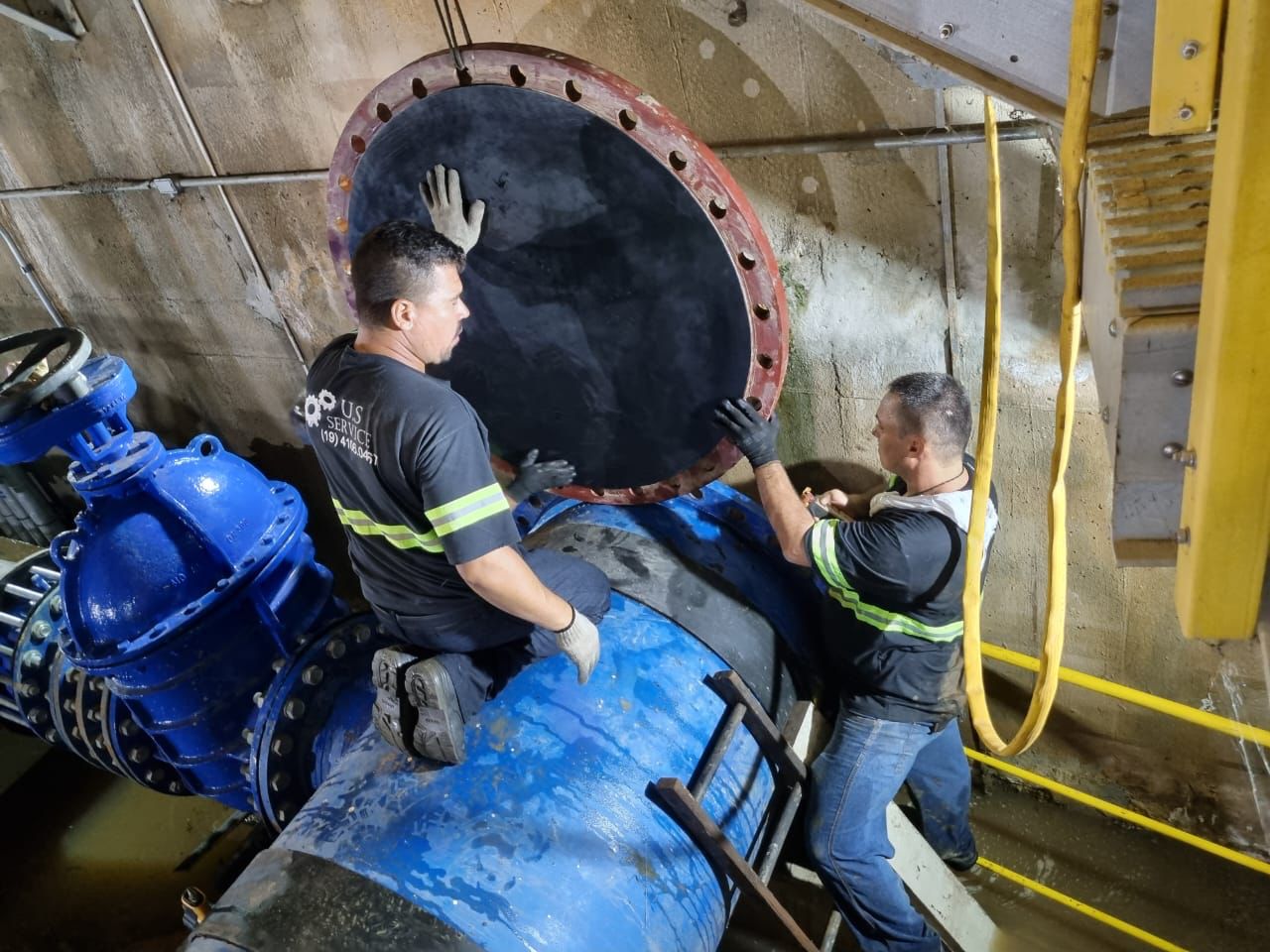 Reparo em Americana é concluído, mas água só deve voltar ao normal em 24 horas