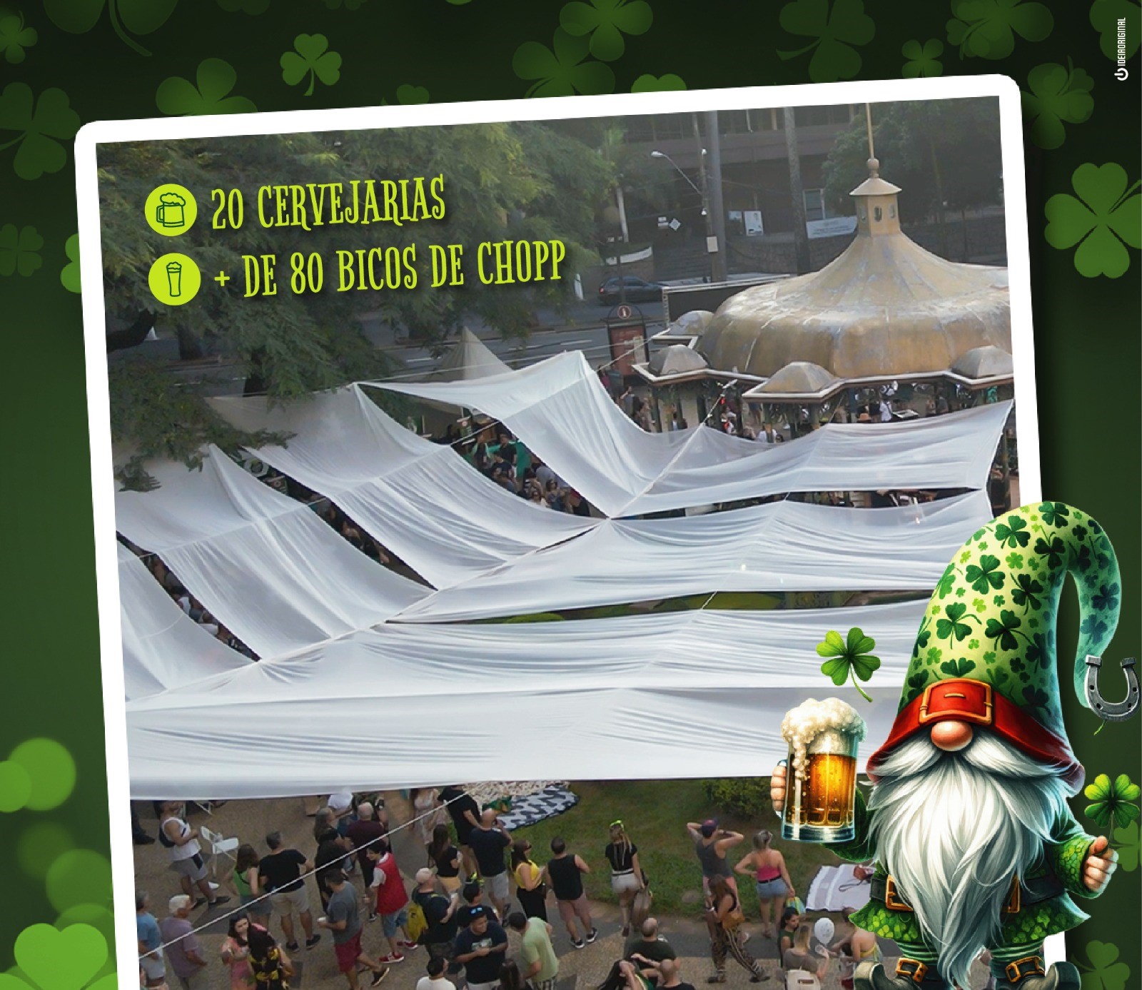 Campinas recebe Saint Patrick’s Day na Praça Carlos Gomes