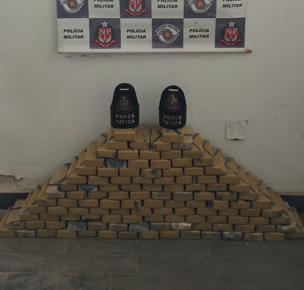 PM prende homem com 116 tijolos de crack em Limeira 