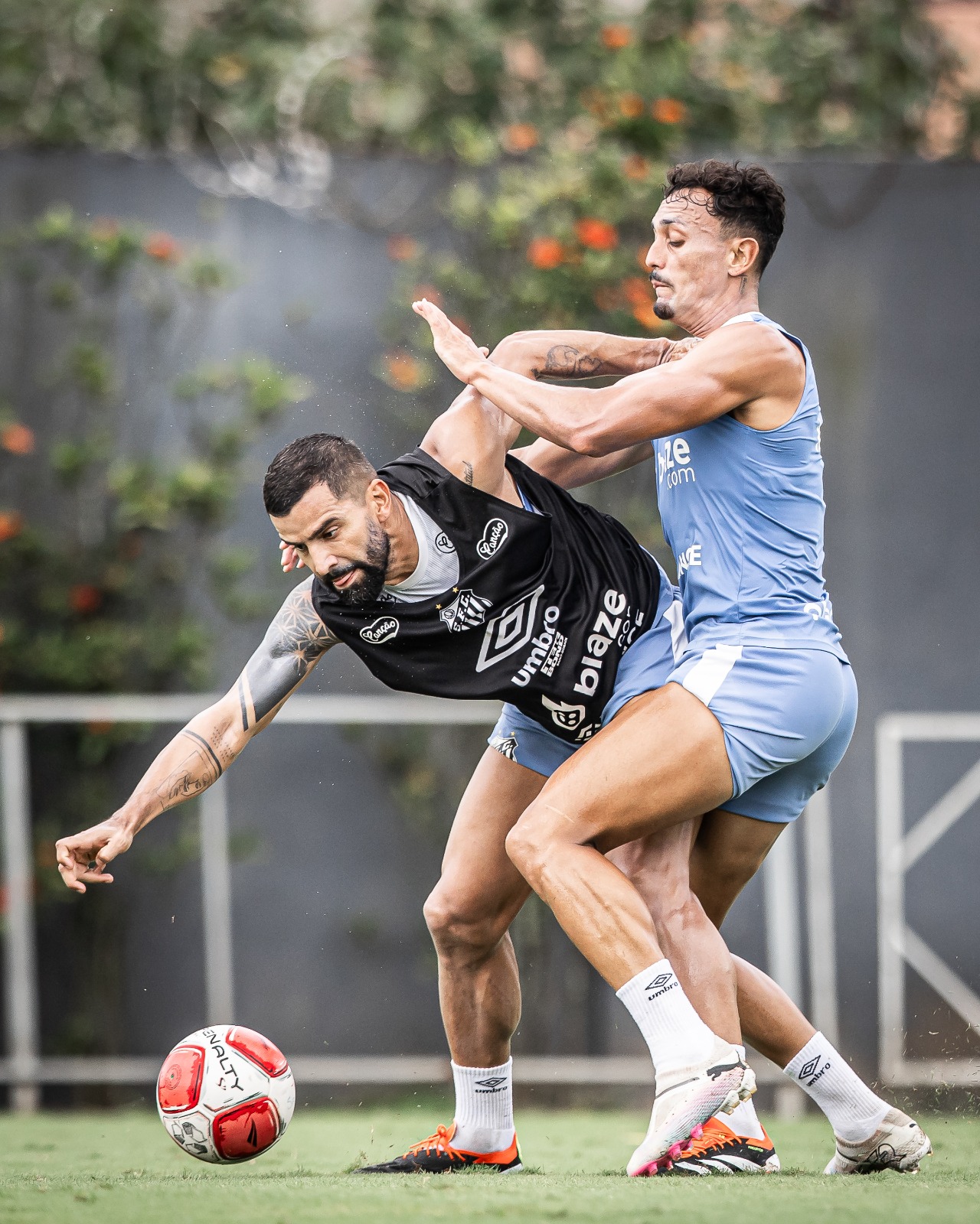 Em alerta, Santos treina pênaltis para enfrentar a Portuguesa