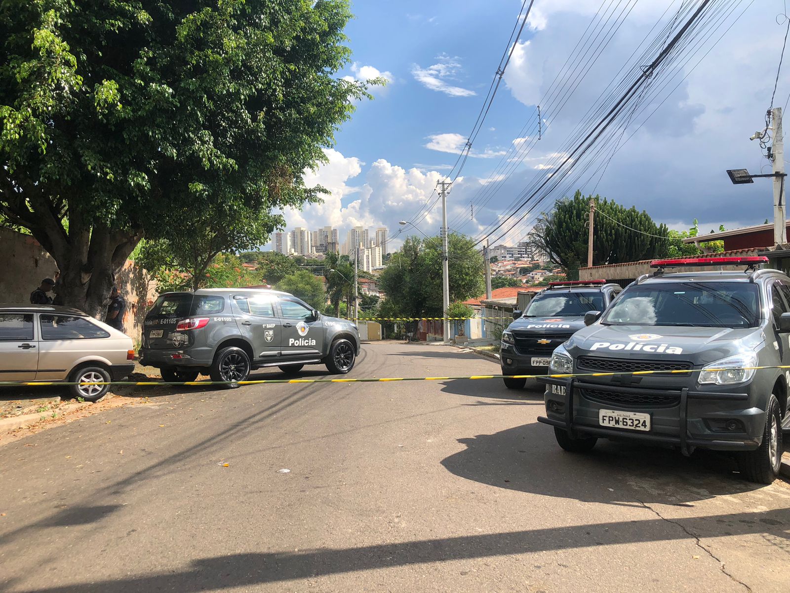 Gate é acionado após localização de explosivo no Jd. São Fernando, em Campinas