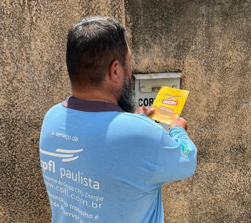 Leituras da CPFL Paulista passam a ajudar no combate à dengue em 4 cidades