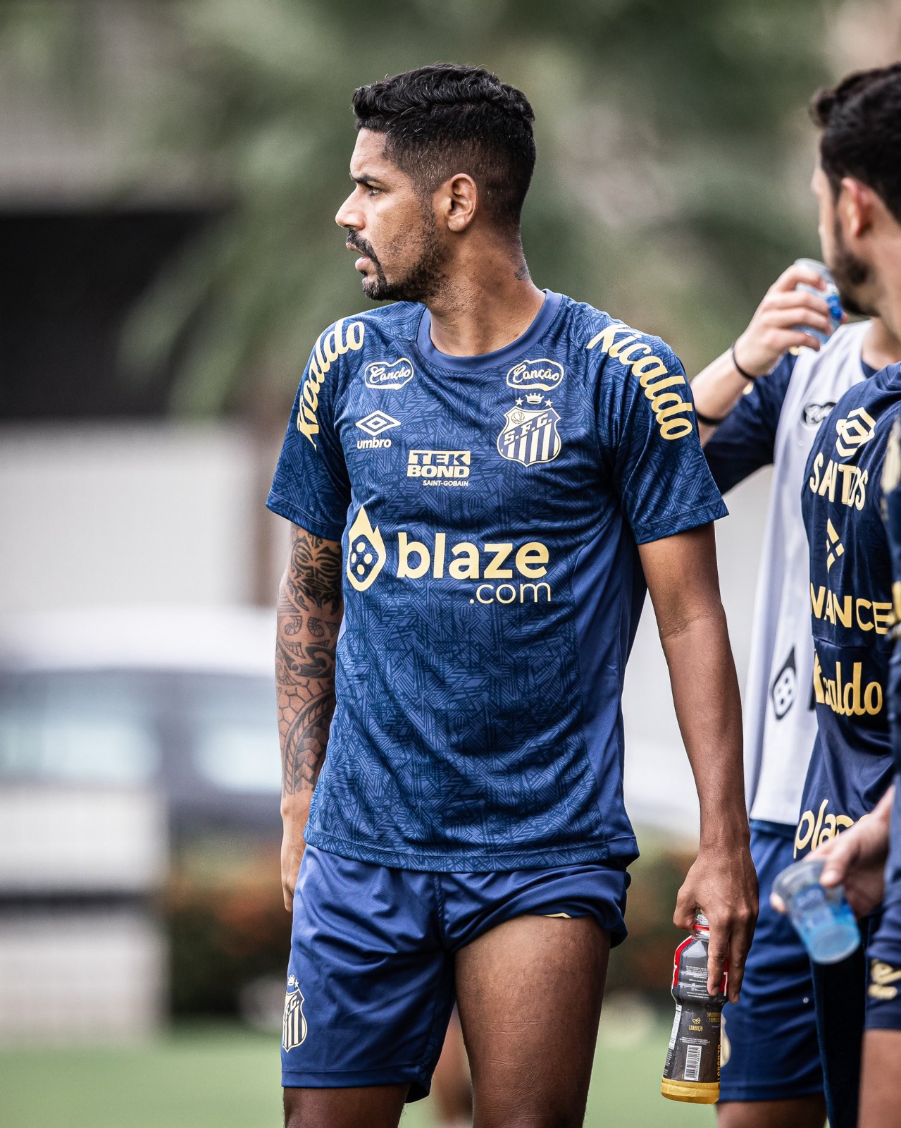 Santos ainda tem dúvidas na escalação para enfrentar o Red Bull Bragantino