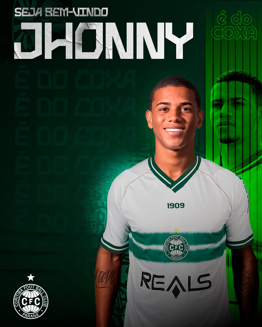 Antes de enfrentar a Ponte, Coxa anuncia contratação de lateral-direito