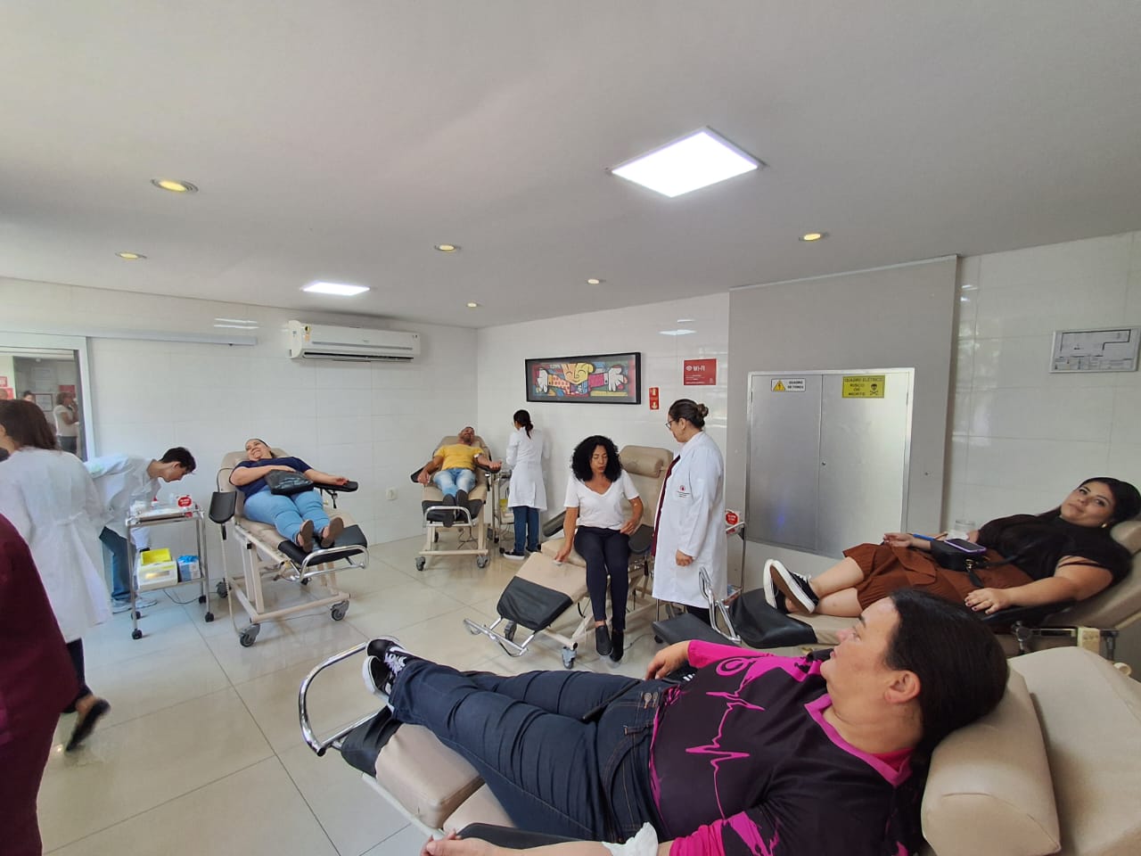 “Dia D” para doação de sangue tem boa adesão; campanha segue até terça
