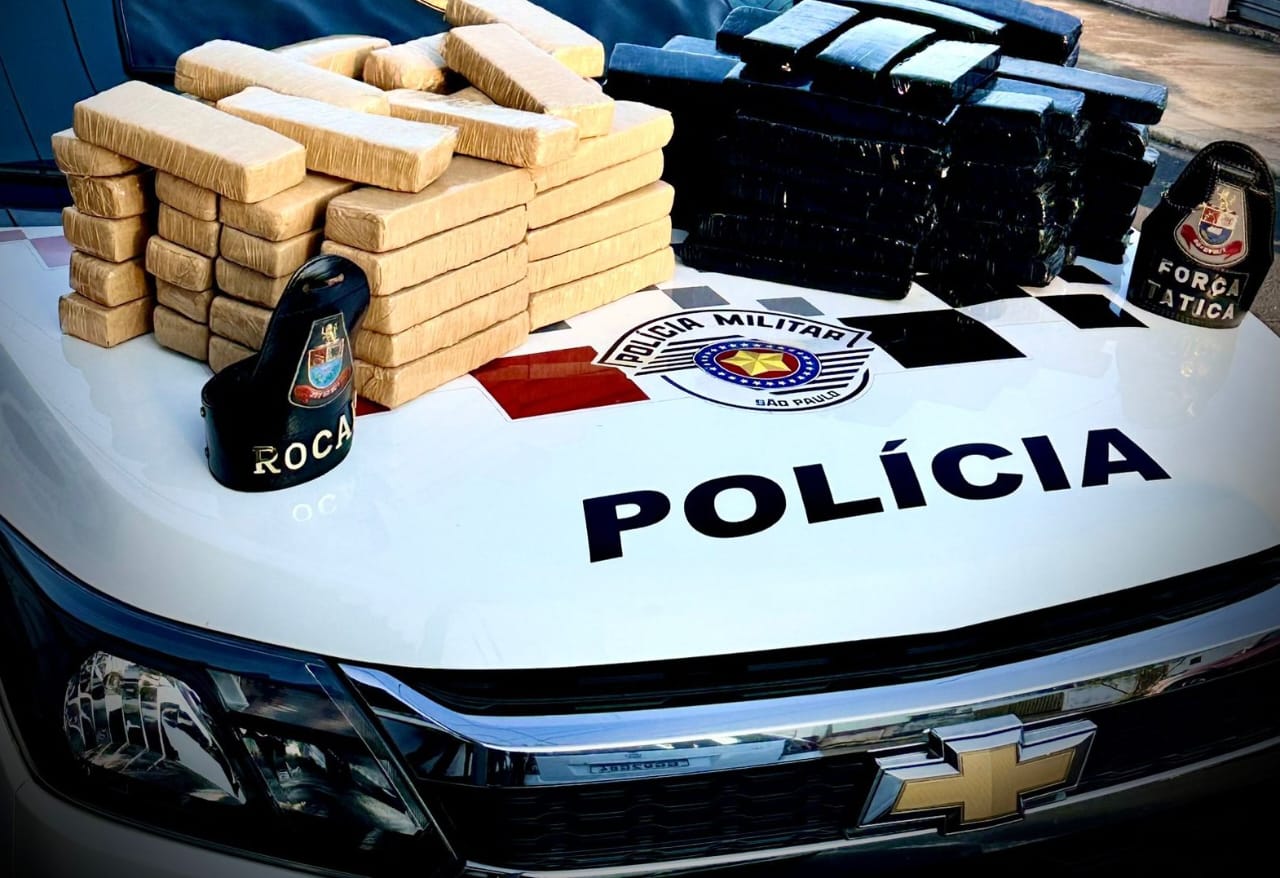 Polícia apreende 106 tabletes de maconha em rodovia de Limeira