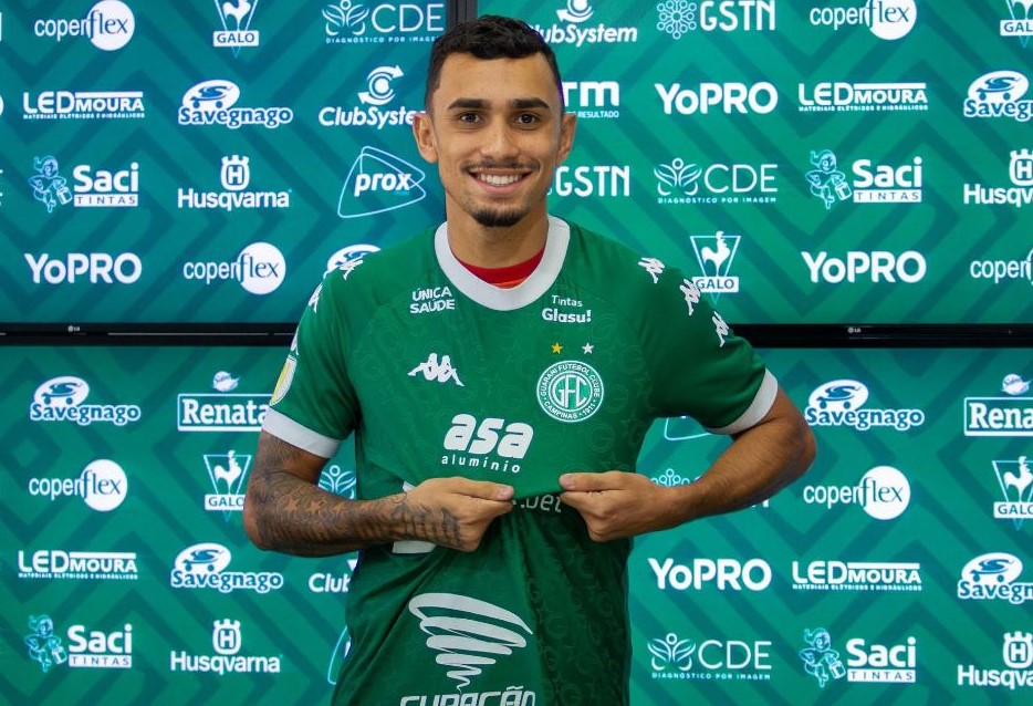 Luan Dias revela escolha do Guarani: “Feliz com o projeto oferecido”