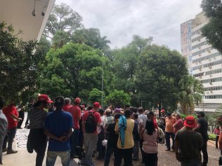 Prefeitura reforça segurança no Paço após chegada de integrantes do MST 