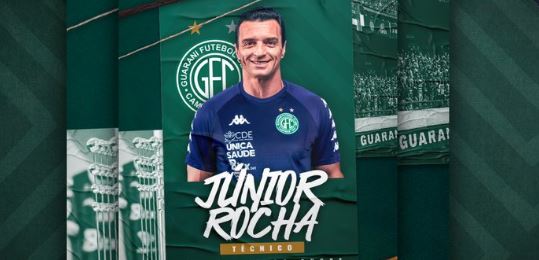 Guarani confirma contratação do técnico Júnior Rocha