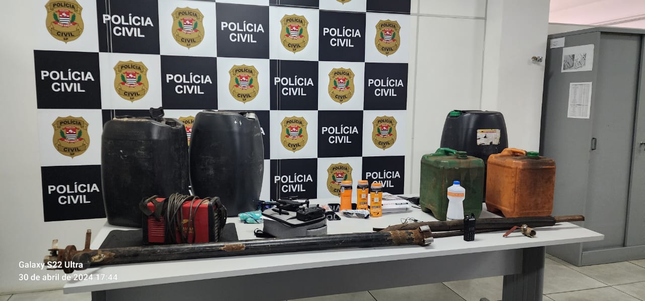 Operação Fire Danger prende 5 por desvio de combustível em Leme