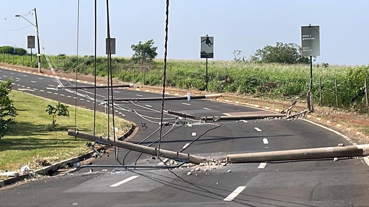 RMC soma 230 colisões contra postes nos primeiros três meses de 2024