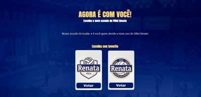 Vôlei Renata lança concurso para escolher novo escudo para temporada 2024/2025