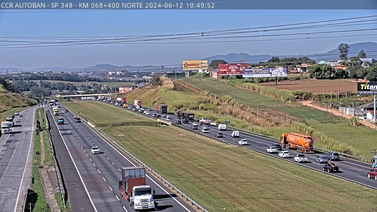 Número de acidentes na Rodovia dos Bandeirantes aumenta este ano