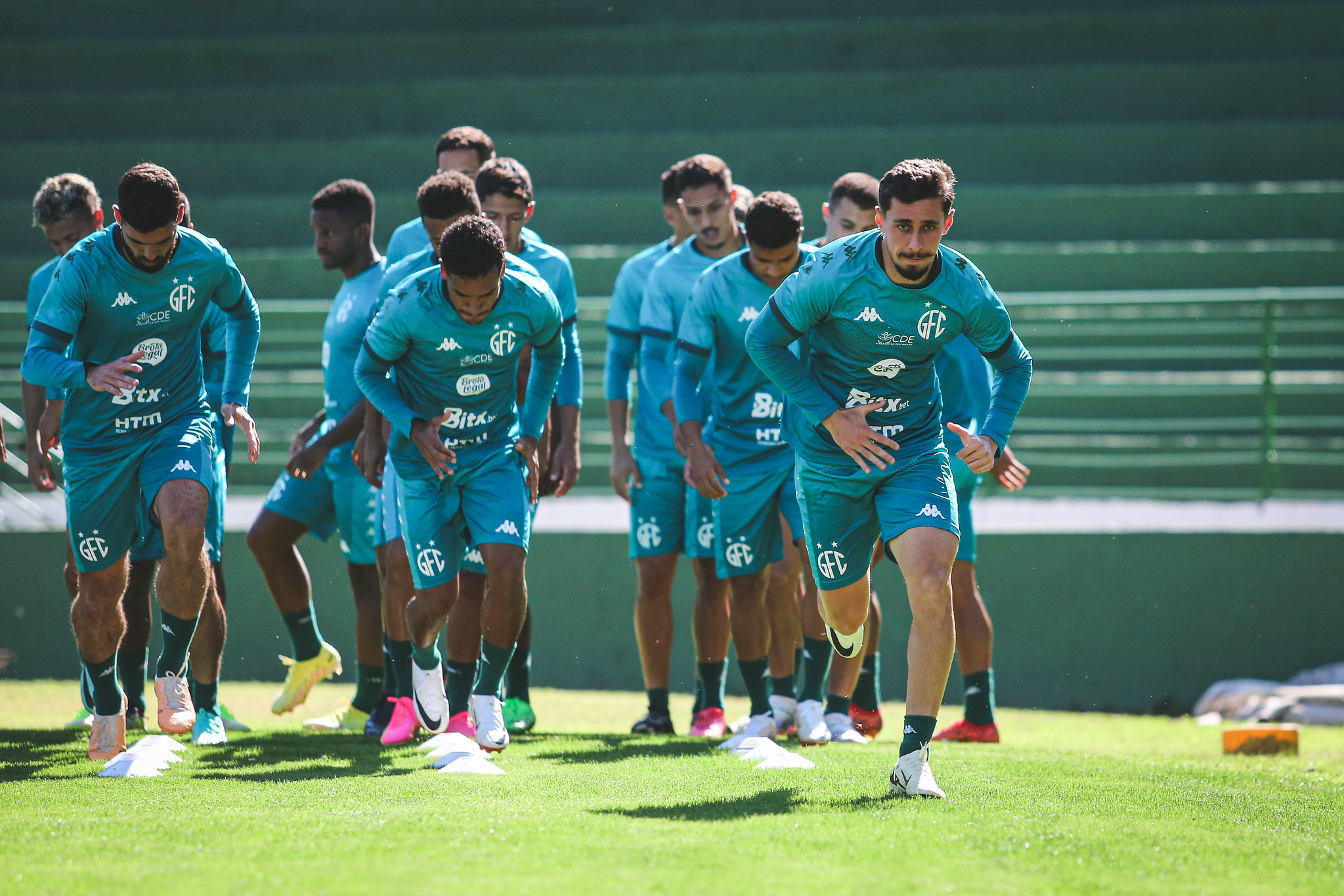 Guarani encerra preparação para enfrentar o Operário