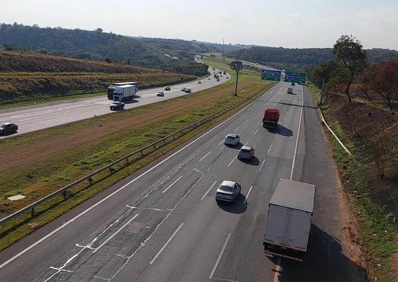 Trecho da Rod. dos Bandeirantes em Campinas tem aumento de 75% de acidentes em 2024