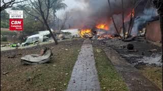 Avião que saiu de Cascavel com 61 passageiros cai em Vinhedo