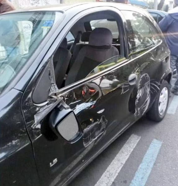 Bêbado, funcionário do Semae colide caminhão contra carro em Piracicaba