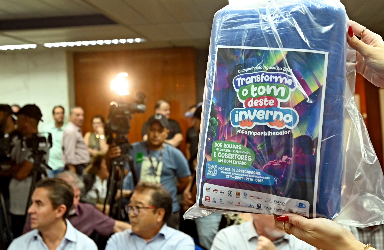 Campanha do Agasalho 2024 termina com 49,2 toneladas de doações