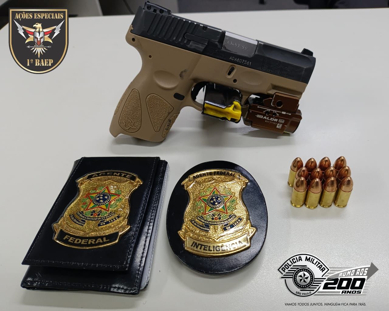 Falso policial federal é preso pelo BAEP em Valinhos