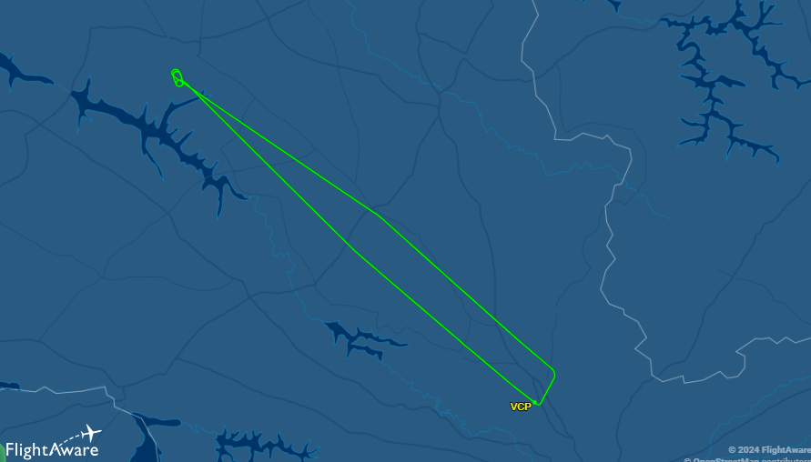Fumaça das queimadas faz avião alternar rota e voltar para Viracopos