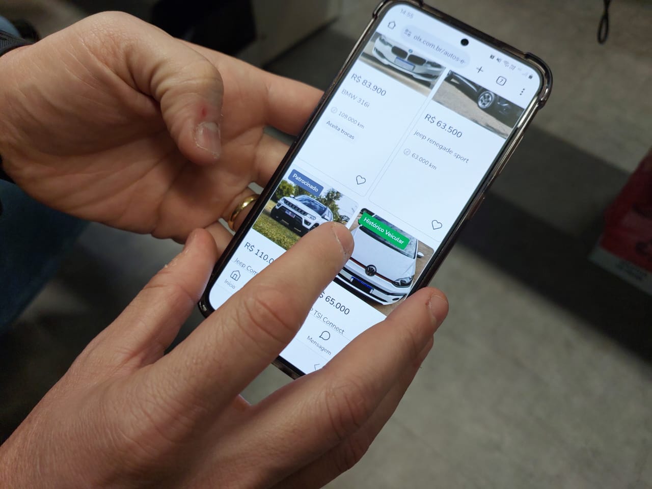 Golpes de venda de veículo pela internet crescem 7% em Campinas