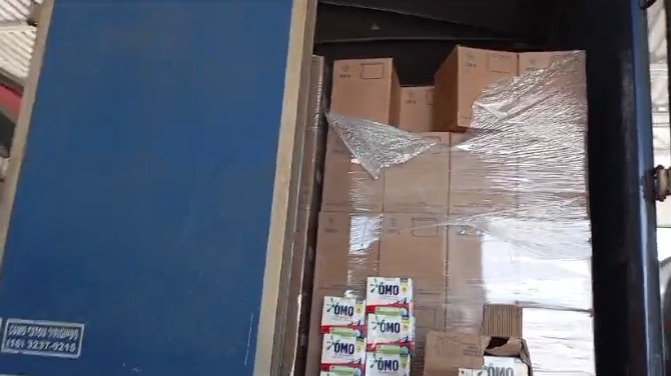 Quadrilha é presa com 40 toneladas de sabão em pó falsificado