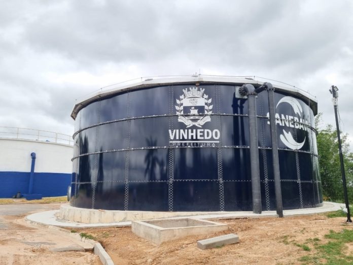 Parte de Vinhedo está sem água por falha no bombeamento em reservatório