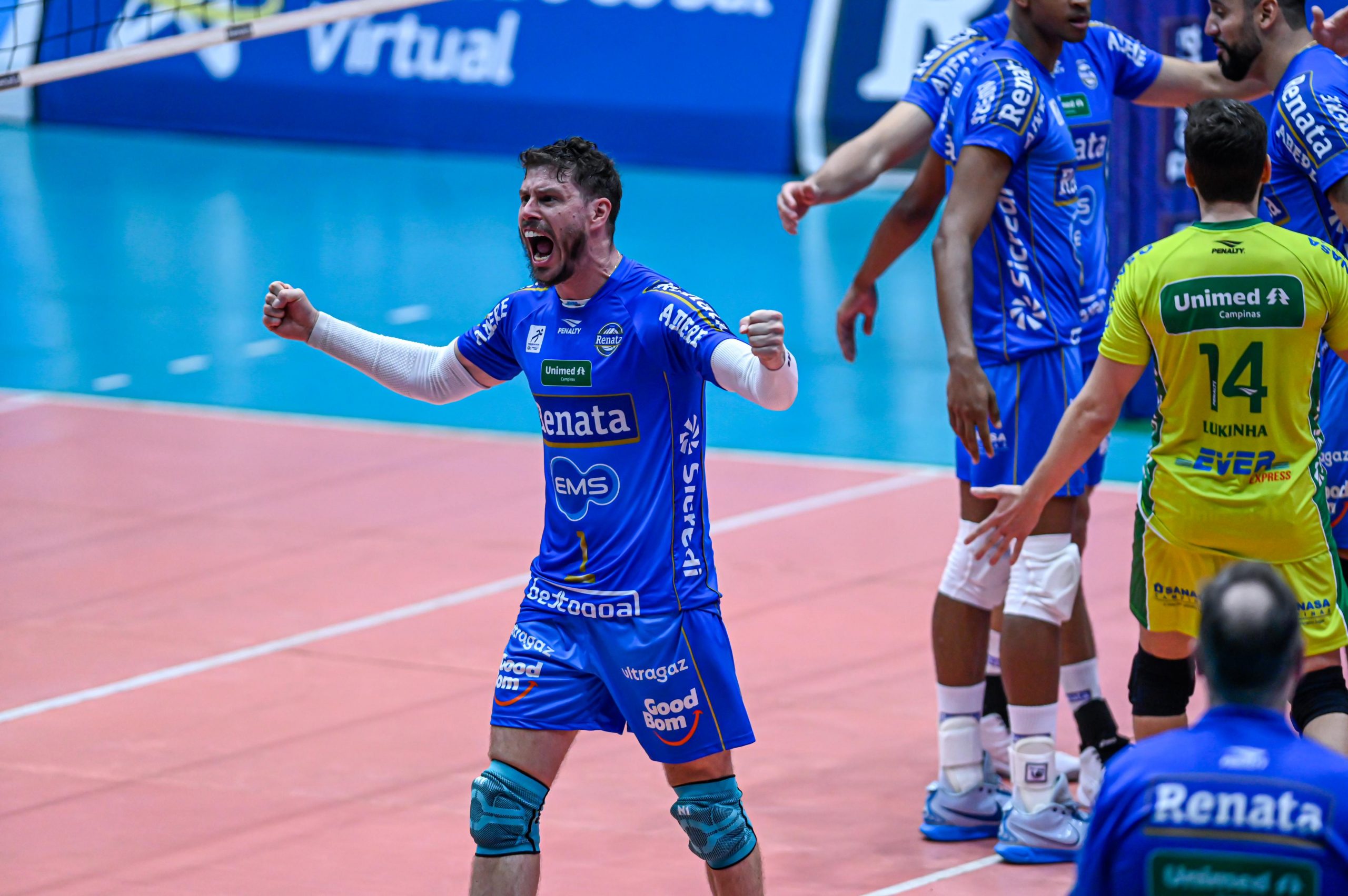 CBV divulga tabela da Superliga; Vôlei Renata estreia contra o Goiás no Ginásio do Taquaral