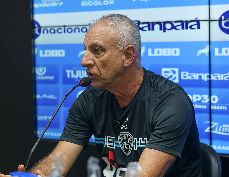 Ousado, técnico do Paysandu, Márcio Fernandes fala em acesso antes de estrear contra o Guarani