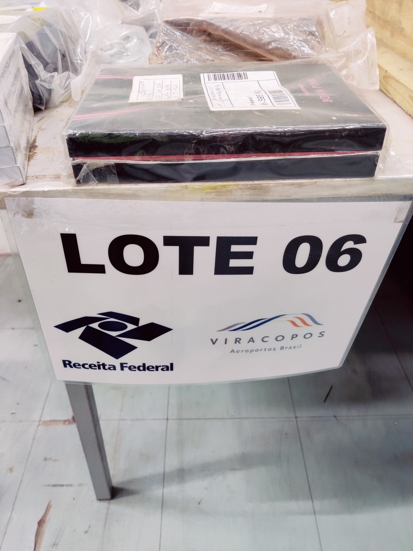 Receita Federal realiza leilão de objetos apreendidos em Viracopos dia 24