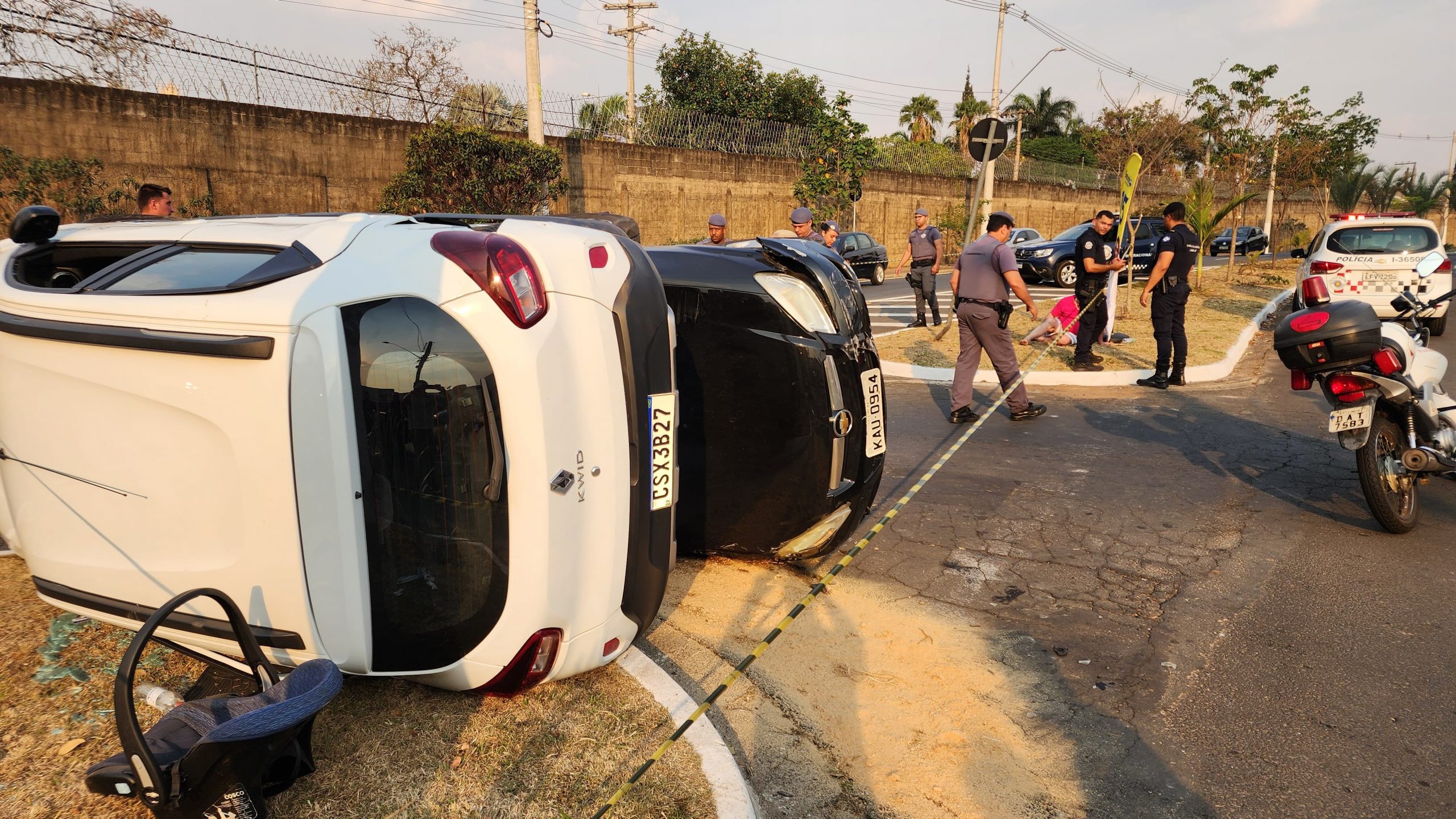 Acidente em Limeira deixa criança ferida; motorista é detido