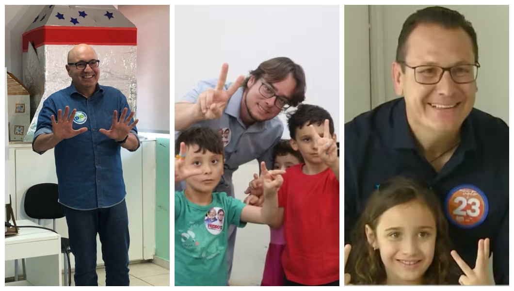 Candidatos à Prefeitura de Campinas votam na manhã deste domingo (6)