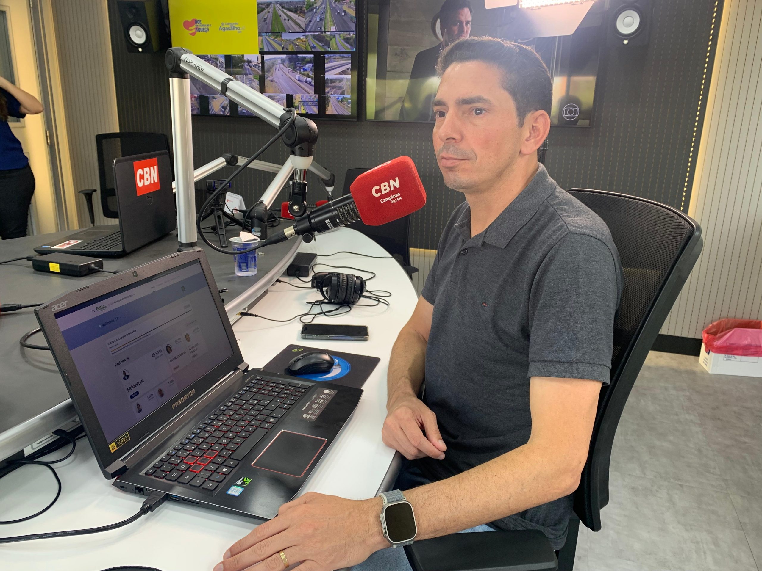 Eleito prefeito de Valinhos, Franklin promete mudança no transporte e saúde