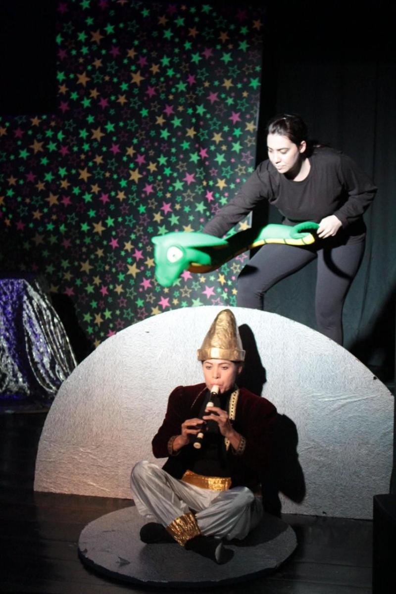 Peça “O Pequeno Príncipe: no Planeta das Crianças” será apresentada durante todo o mês no Teatro Carlito Maia