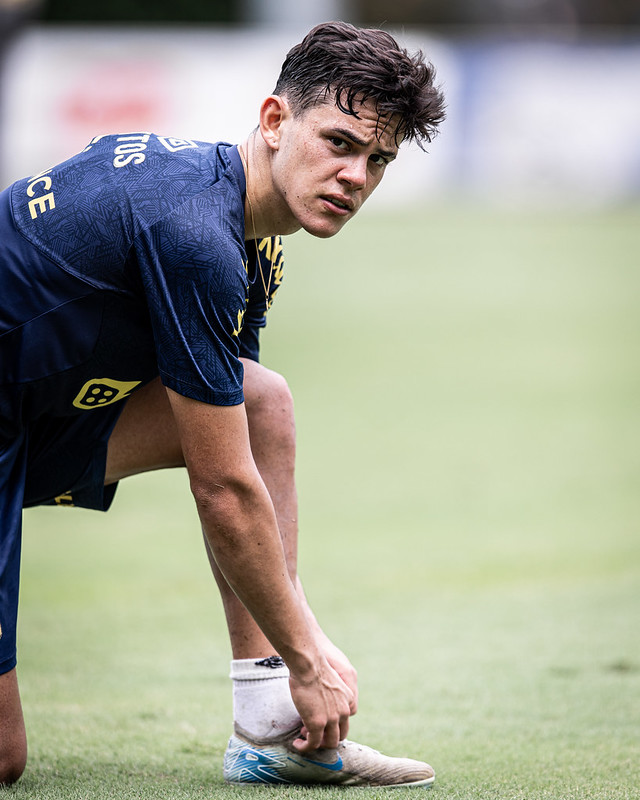 Lateral JP Chermont pode ser a novidade do Santos contra o Ituano