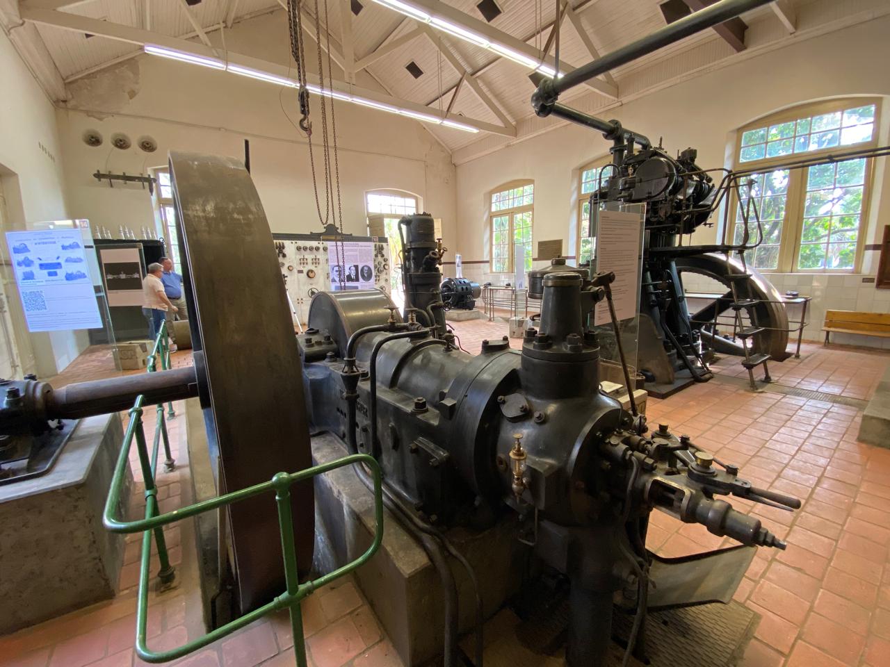 Usina de Força, que fica no campus da USP em Piracicaba, foi reaberta para visitação pública