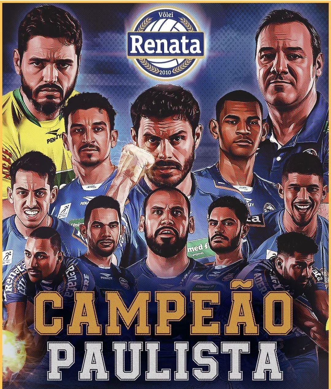 Vôlei Renata vence Suzano no “golden set” e conquista o quarto título Paulista