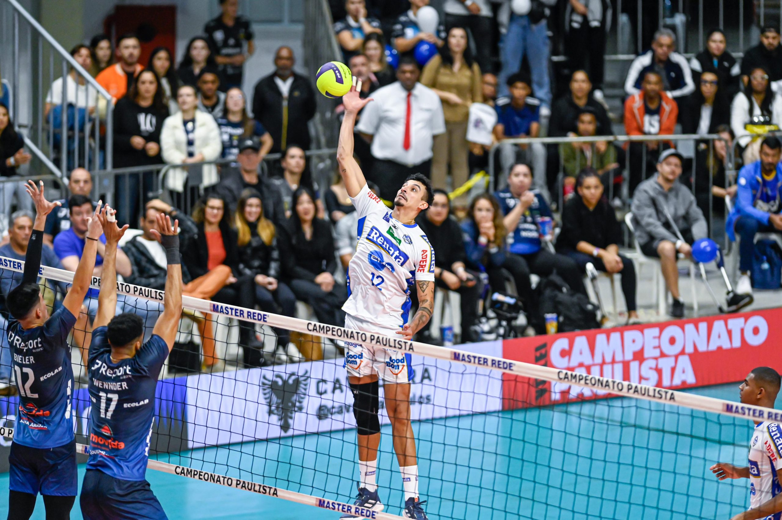 Vôlei Renata perde para Suzano na primeira partida da final do Campeonato Paulista