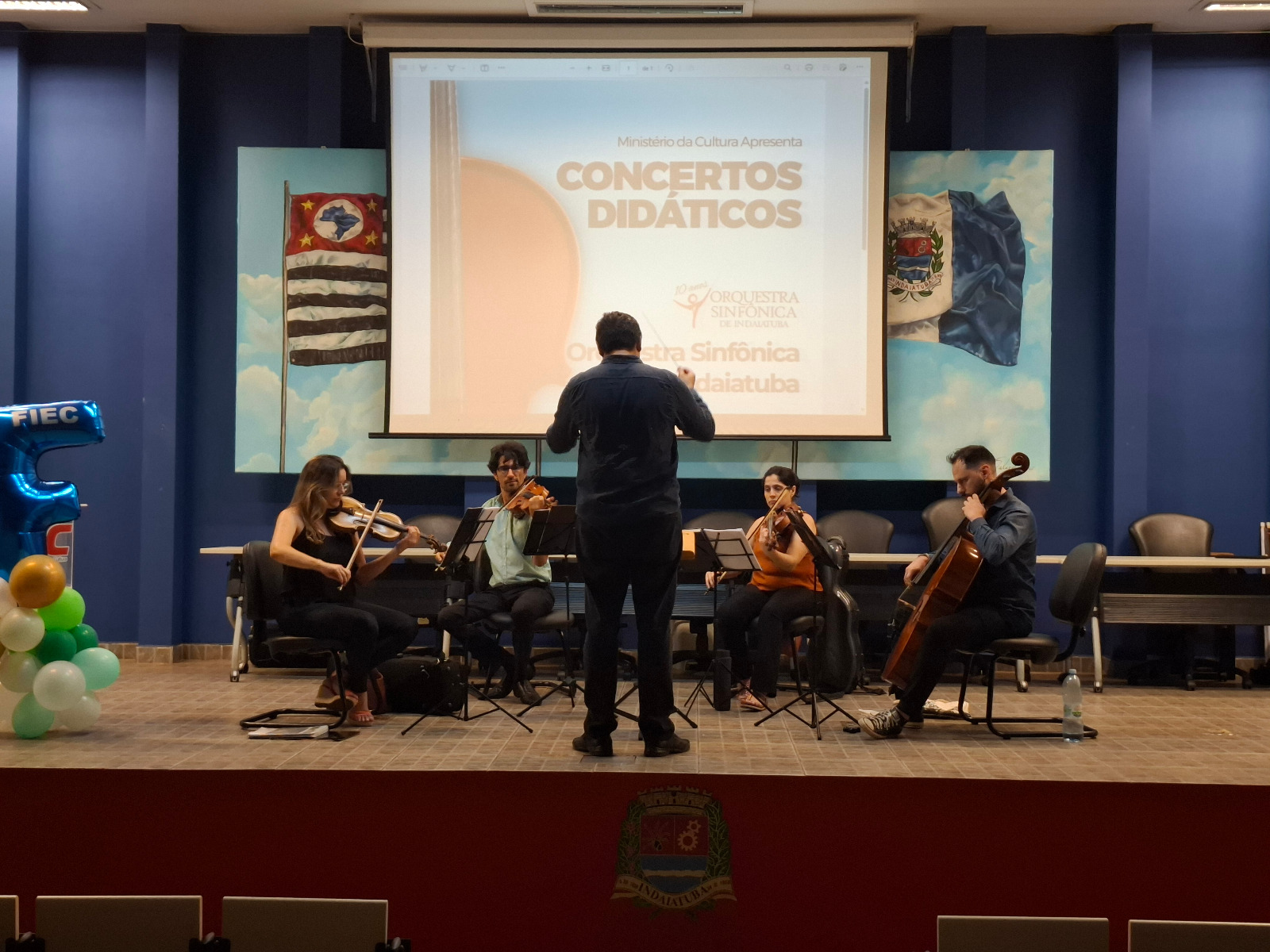 Quarteto de Cordas da Sinfônica de Indaiatuba apresenta concerto de Halloween neste sábado