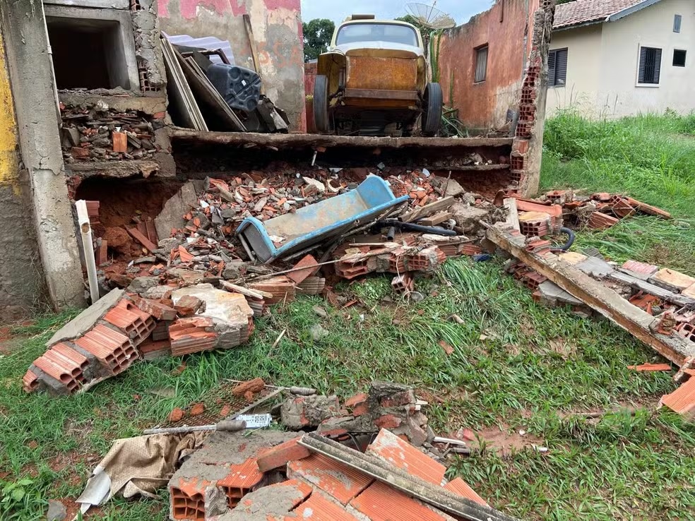 Enxurrada assusta moradores do bairro Campestre em Piracicaba  