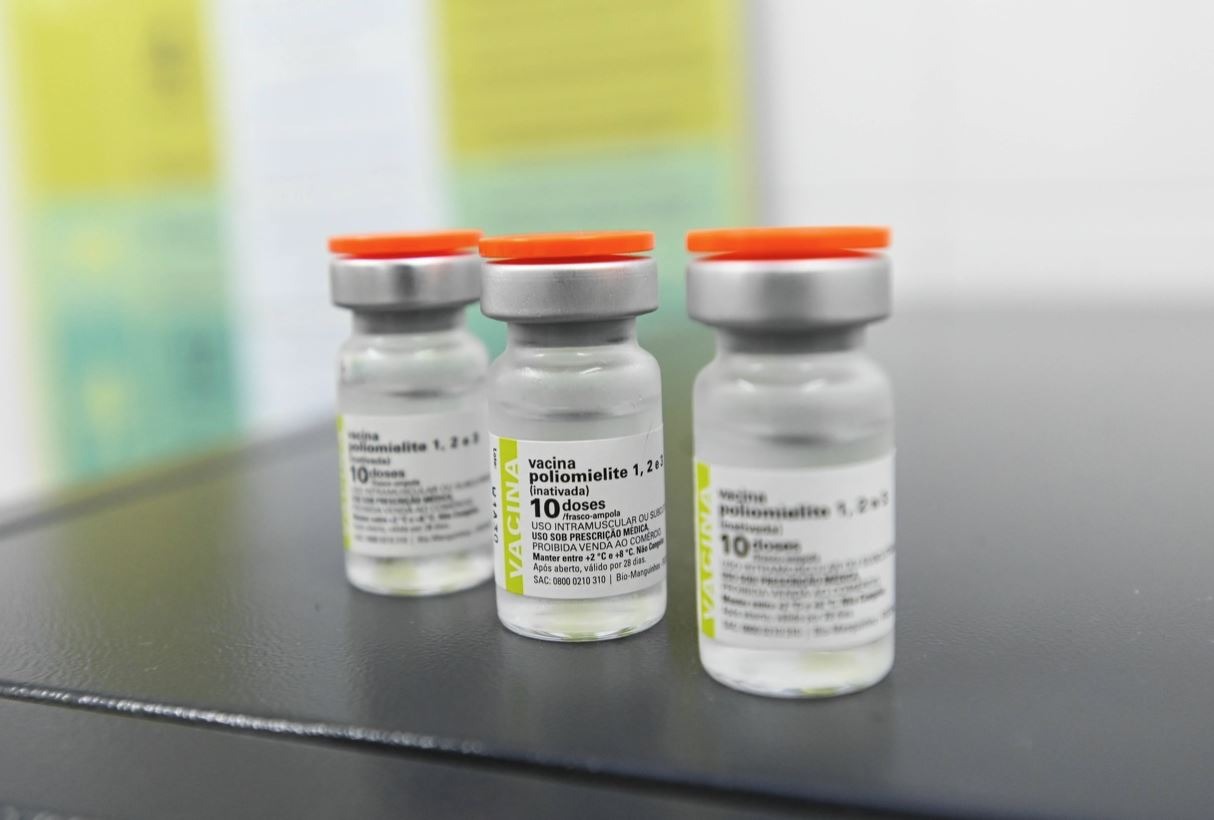 Dose injetável de reforço contra a pólio começa a ser aplicado na 2ª feira em Campinas 