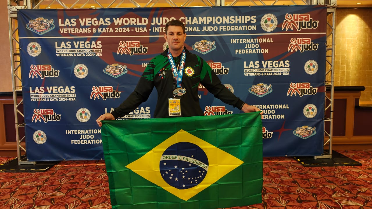 Judoca de Paulínia conquista medalha no mundial máster de judô nos EUA