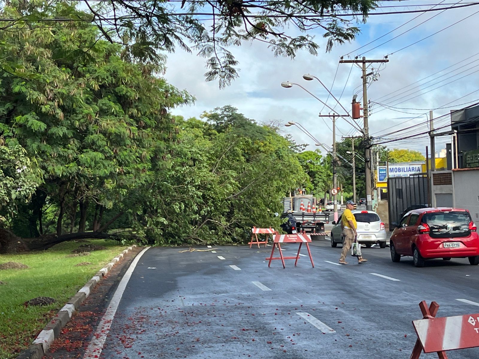 Prefeitura registra 26 ocorrências relacionadas às chuvas nessa sexta-feira