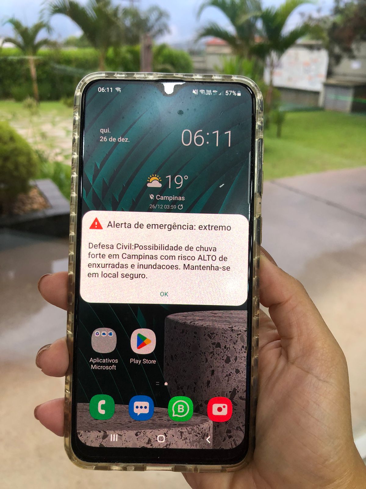 Campinas recebe alerta sonoro inédito para avisar sobre enchentes